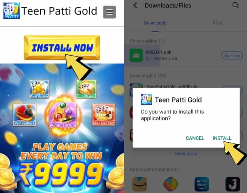 How to Teen Patti Gold APK Download