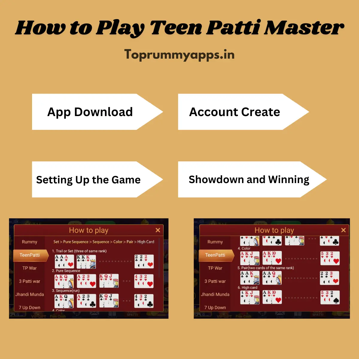 How to Play Teen Patti Master A Complete Guide